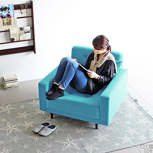 Amazon｜arne ソファー 1.5人掛け 1人掛け ゆったり 脚付き 大きめ